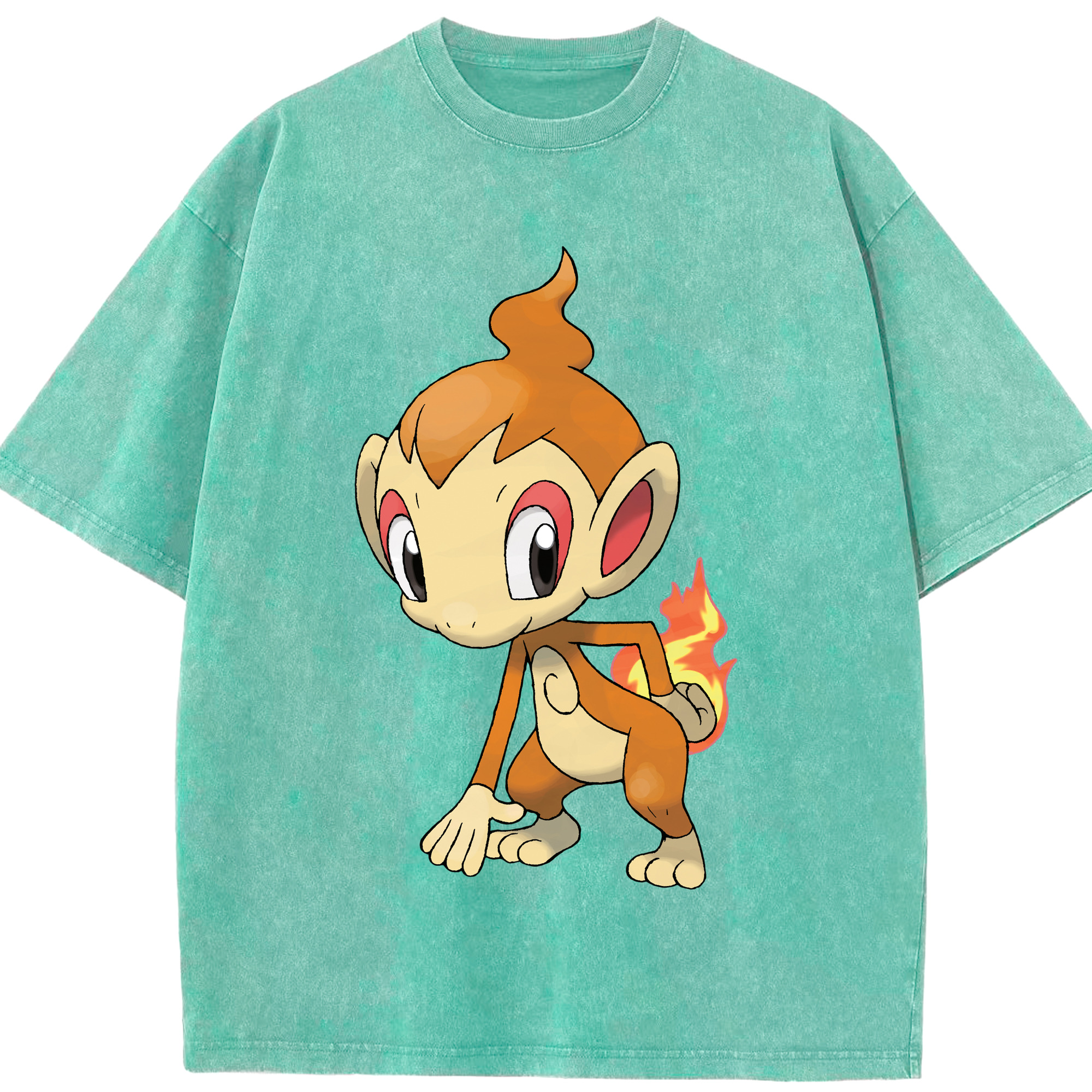 （画像用） ポケットモンスター Pokémon 綿100% ヴィンテージ風 半袖Tシャツ（フロントプリント）